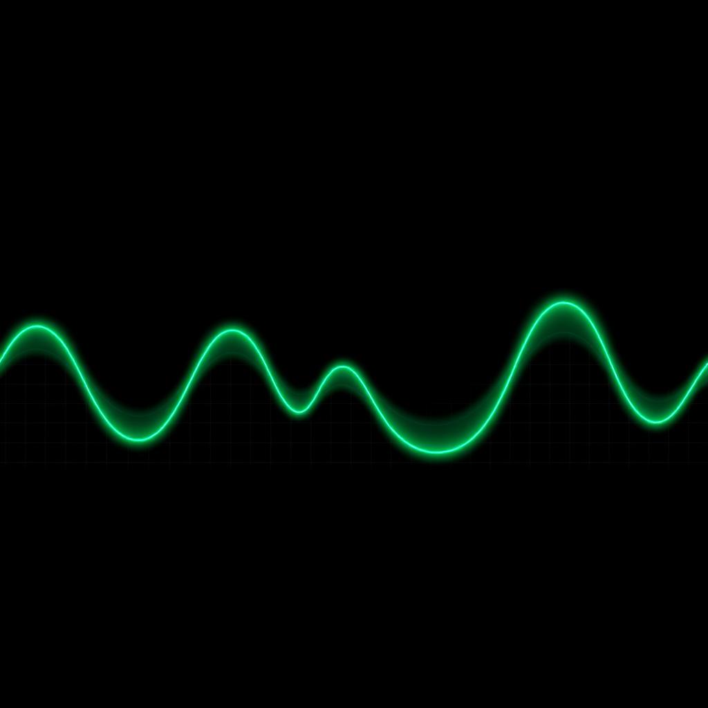 Abstract emerald data visualization charts